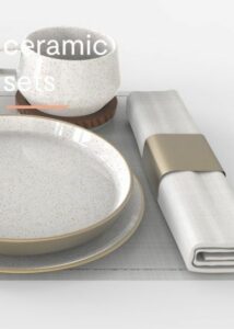 ceramic tableware sets by gispol