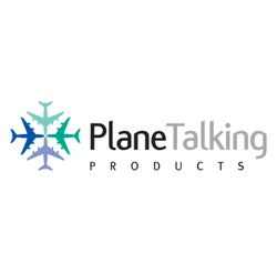 plane talking products logo