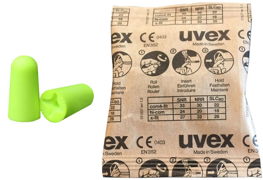 swedsafe premium earplugs with paper packaging