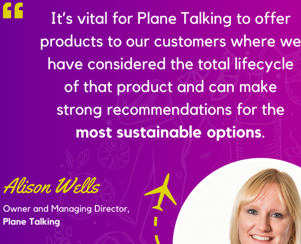 Alison Wells, Plane Talking Products
