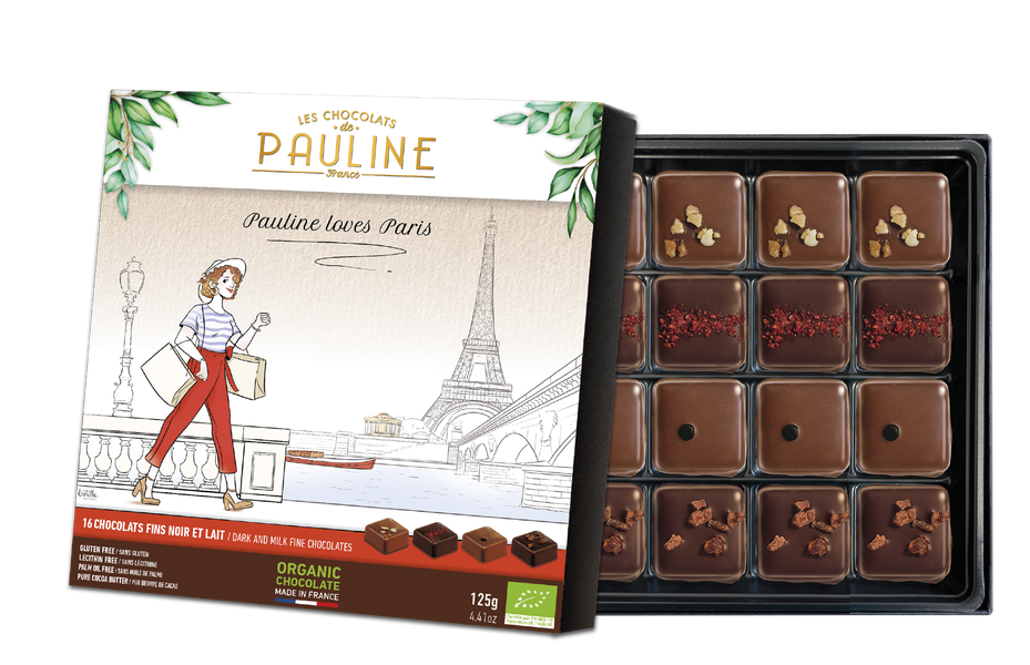 Destination chocolate gift box Pauline loves Paris