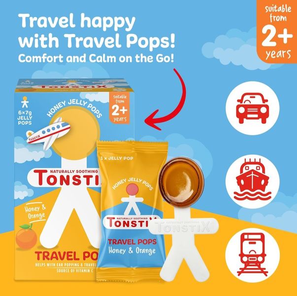 Tonstix Travel Pops advert